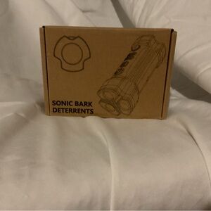 Sonic Bark Deterrents Device - Brown